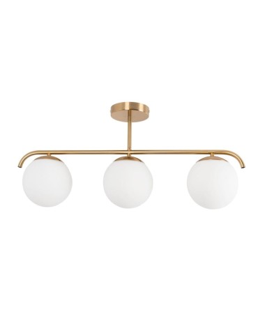 Abruzzo Milano Milky Spheres 3xE27 Klinto Ceiling Lamp ABR-LW3XE27M