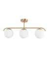 View Abruzzo Milano Milky Spheres 3xE27 Klinto Ceiling Lamp ABR-LW3XE27M
