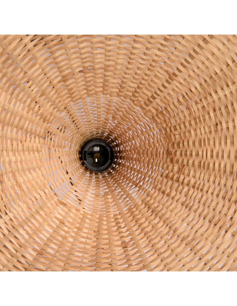 Boho pendant lamps - Abruzzo Boho Pendant Lamp 3 Bamboo Hat Isabella 40cm E27 ABR-LWS-BH40-3XE27 - product kolory-swiatla.pl 9