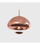 Pendant lamps - Abruzzo E27 Copper Zonda Glass Pendant Lamp ABR-LSW-M - product 6