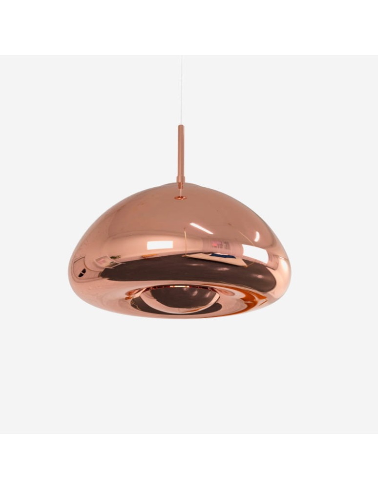 Pendant lamps - Abruzzo E27 Copper Zonda Glass Pendant Lamp ABR-LSW-M - product kolory-swiatla.pl 7