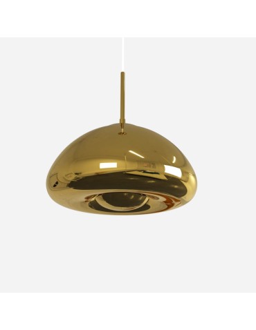 Abruzzo Lampa Wisząca Szklana E27 Złota Zonda ABR-LSW-GD - produkt 2