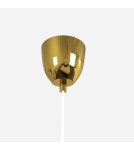 Pendant lamps - Abruzzo Glass Pendant Lamp E27 Gold Zonda ABR-LSW-GD - product 4