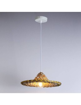 Abruzzo Lampa Wiszaca Kapelusz z Bambusa Brazil ABR-LWBRA - produkt 2