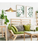 Pendant lamps - Abruzzo Bamboo Hat Pendant Lamp Brazil ABR-LWBRA - product 8