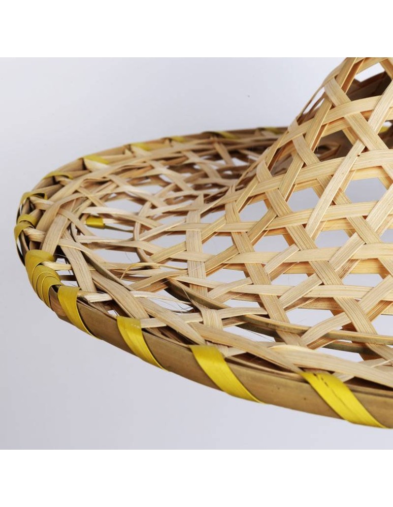 Pendant lamps - Abruzzo Bamboo Hat Pendant Lamp Brazil ABR-LWBRA - product kolory-swiatla.pl 9