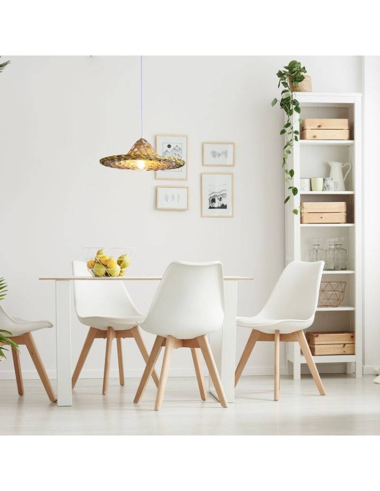 Pendant lamps - Abruzzo Bamboo Hat Pendant Lamp Brazil ABR-LWBRA - product kolory-swiatla.pl 10