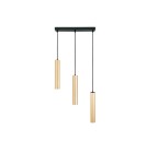 Pendant lamps - Abruzzo Hanging Lamp three gold GU10 tubes Trotti ABR-ZLW3T-Z - product 1