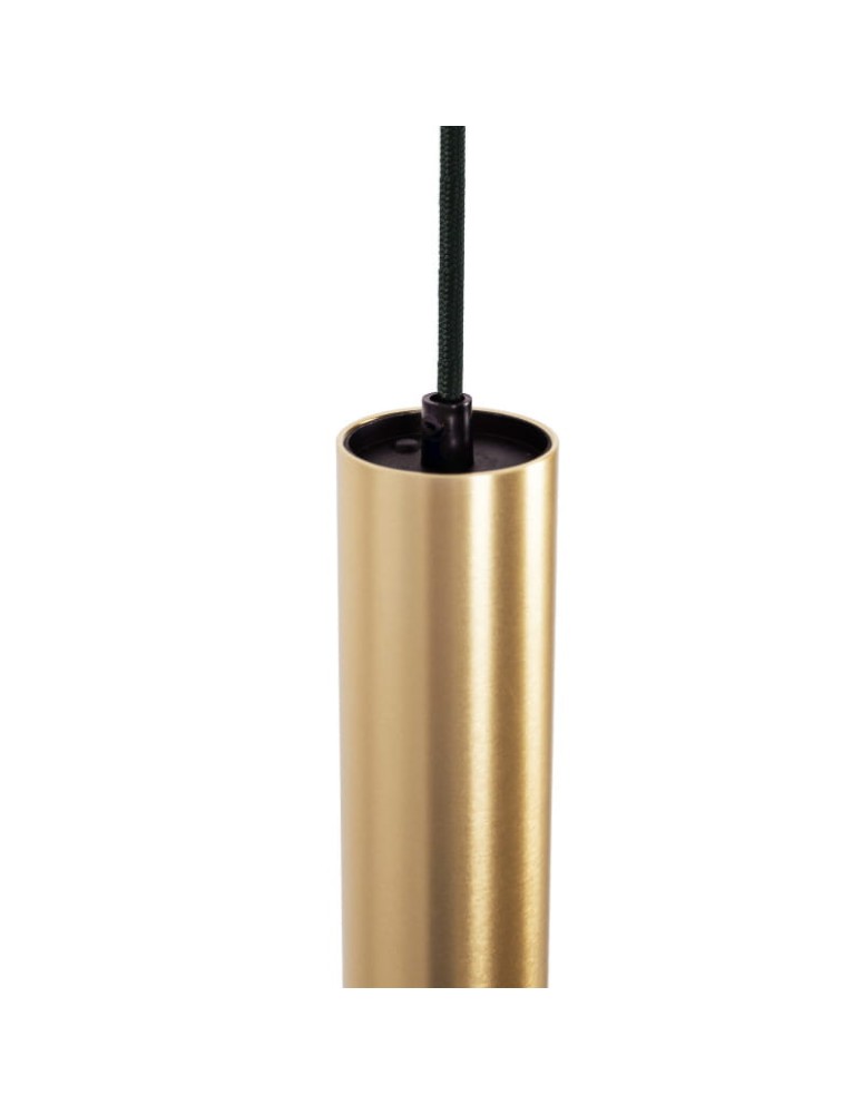 Pendant lamps - Abruzzo Hanging Lamp three gold GU10 tubes Trotti ABR-ZLW3T-Z - product kolory-swiatla.pl 4