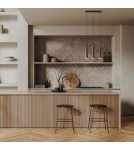 Abruzzo Lampa Wiszaca trzy złote tuby GU10 Trotti ABR-ZLW3T-Z