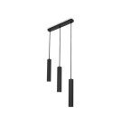 Pendant lamps - Abruzzo Hanging Lamp three black GU10 tubes Trotti ABR-ZLW3T-C - product 5