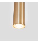 Abruzzo Lampa Wiszaca cztery złote tuby GU10 Trotti ABR-ZLW4T-Z