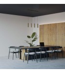 Pendant lamps - Abruzzo Hanging Lamp four gold GU10 tubes Trotti ABR-ZLW4T-Z - product 7