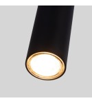 Pendant lamps - Abruzzo Pendant Lamp four black GU10 tubes Trotti ABR-ZLW4T-C - product 4
