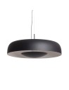 View Abruzzo Round Pendant Lamp Black 20W Ø40cm Portafortuna ABR-LWPF20W-B.