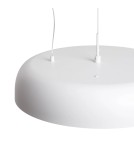 Abruzzo Lampa Wisząca Okrągła Biała 20W Ø40cm Portafortuna ABR-LWPF20W-W