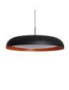 View Abruzzo Round Pendant Lamp Black 28W Ø40cm Solletico ABR-LWS28W.