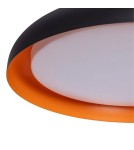 Abruzzo Lampa Wisząca Okrągła Czarna 28W Ø40cm Solletico ABR-LWS28W