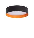 Abruzzo Plafon Okrągły Czarno-Złoty 30W Ø38cm Bora ABR-POB30W