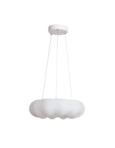Abruzzo Round Pendant Lamp 36W Ø45cm Modern White Bellissima ABR-LWBSS36W - product 2