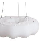 Pendant lamps - Abruzzo Round Pendant Lamp 36W Ø45cm Modern White Bellissima ABR-LWBSS36W - product 3