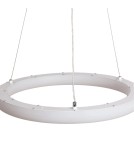 Pendant lamps - Abruzzo Ring 48W Ø50cm Modern White Bellissima Pendant Lamp ABR-LWRBSS48W. - product 2