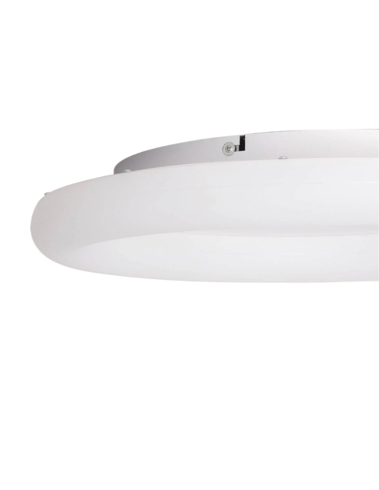 Abruzzo Plafon LED Okrągły 48W Ø50cm Nowoczesna Biała Bellissima ABR-POBSS48W