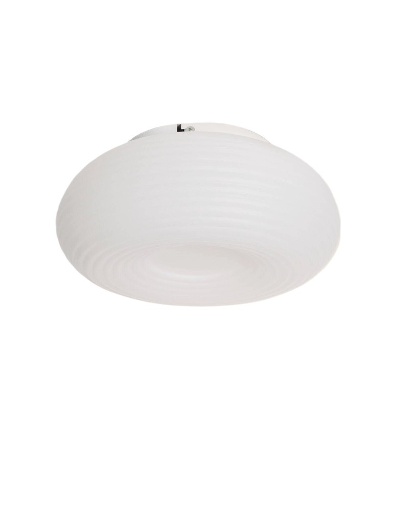 Abruzzo Lampa Wisząca okrągła 24W Ø35cm Nowoczesna Biała Bellissima ABR-LSBSS24W