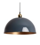 Abruzzo Lampa Wisząca Niebieska Ø40cm E27 Tramoto ABR-LWTR-E27