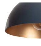 Abruzzo Lampa Wisząca Niebieska Ø40cm E27 Tramoto ABR-LWTR-E27