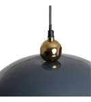 Abruzzo Lampa Wisząca Niebieska Ø40cm E27 Tramoto ABR-LWTR-E27