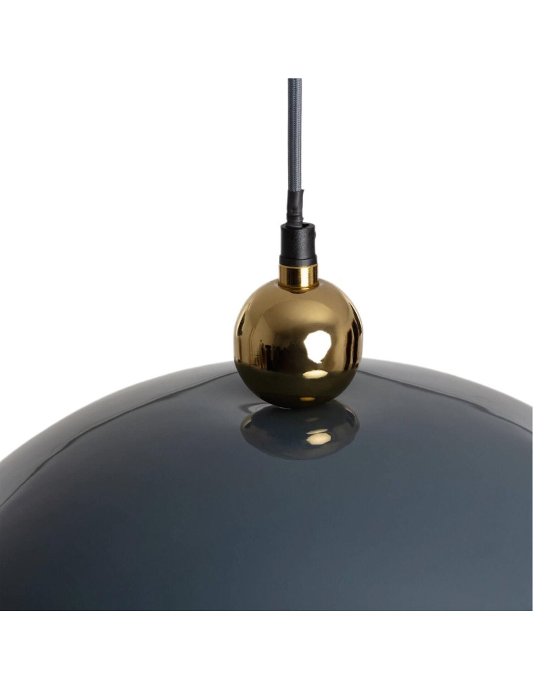 Abruzzo Lampa Wisząca Niebieska Ø40cm E27 Tramoto ABR-LWTR-E27