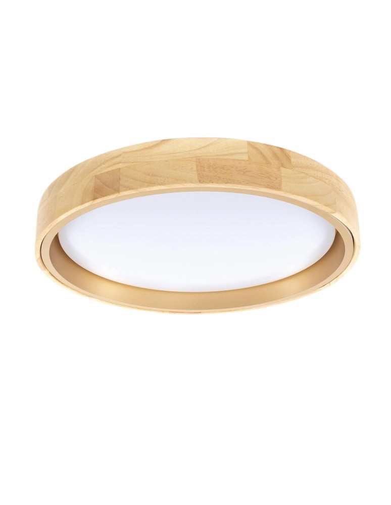Ceiling lamps - Abruzzo Plafond Round Wood-Gold Ø40 cm 24W Vero ABR-PODV - product kolory-swiatla.pl 1
