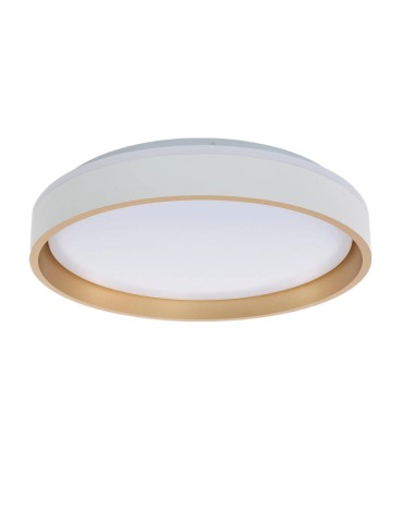 Abruzzo Plafond Round White-Gold Ø40cm 24W Sonata ABR-PLOS