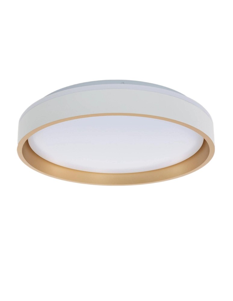 Ceiling lamps - Abruzzo Plafond Round White-Gold Ø40cm 24W Sonata ABR-PLOS - product kolory-swiatla.pl 1