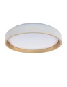 View Abruzzo Plafond Round White-Gold Ø40cm 24W Sonata ABR-PLOS