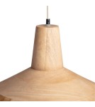 Abruzzo Lampa Wisząca z drewna z mango Ø60cm Vattene ABR-LWV