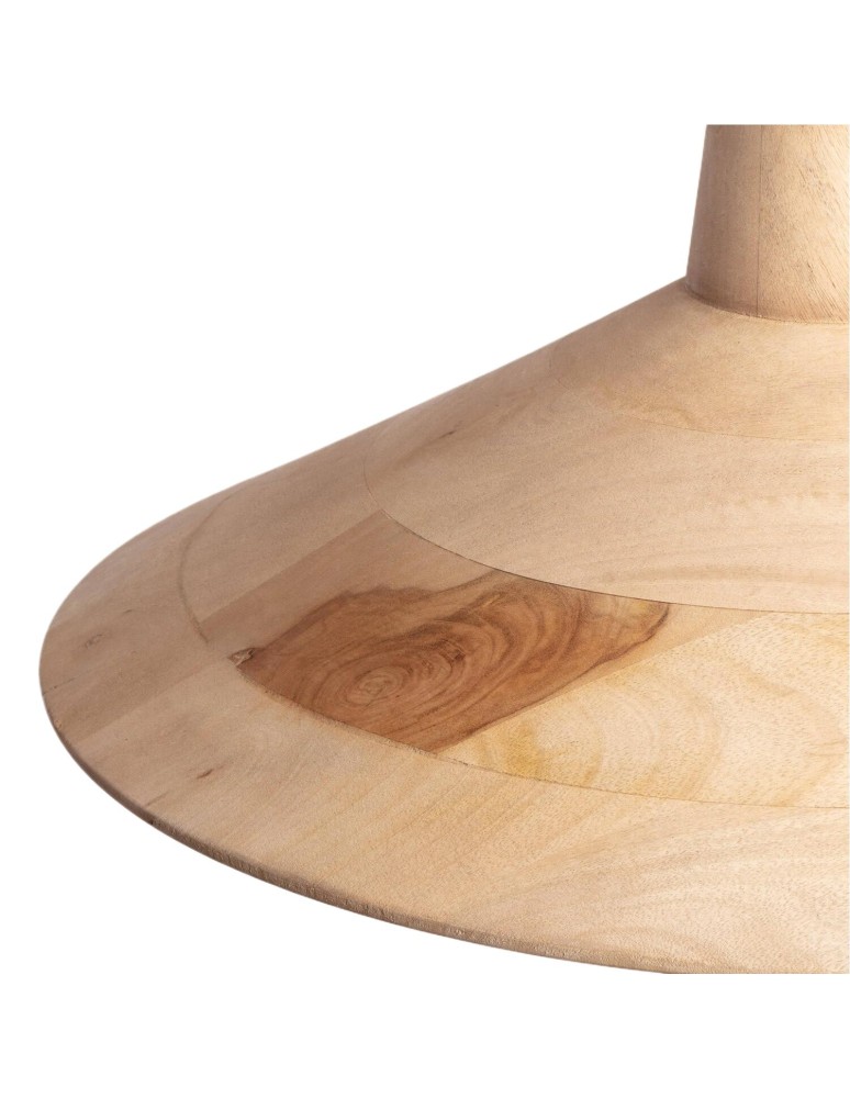 Boho pendant lamps - Abruzzo Mango Wood Pendant Lamp Ø60cm Vattene ABR-LWV - product kolory-swiatla.pl 4