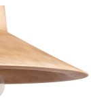 Boho pendant lamps - Abruzzo Mango Wood Pendant Lamp Ø60cm Vattene ABR-LWV - product 5