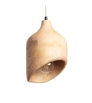 Abruzzo Lampa Wisząca z drewna z mango Ø19cm E27 Fagioli ABR-LWMAN1