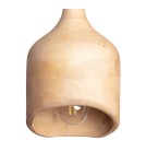 Abruzzo Lampa Wisząca z drewna z mango Ø19cm E27 Fagioli ABR-LWMAN1