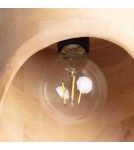 Abruzzo Lampa Wisząca z drewna z mango Ø19cm E27 Fagioli ABR-LWMAN1