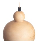 Abruzzo Lampa Wisząca z drewna z mango Ø25cm E27 Fagioli ABR-LWMAN2