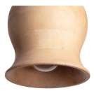 Boho pendant lamps - Abruzzo Mango Wood Pendant Lamp Ø25cm E27 Fagioli ABR-LWMAN2 - product 6