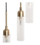 Abruzzo Lampa Wisząca Złota Szklana 6xG9 Speranza ABR-LWSPR-6XG9