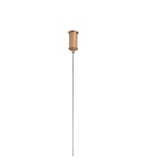 Pendant lamps - Abruzzo Glass Linear Pendant Lamp Gold 73cm 10W Cavolo ABR-LWLCAV-10W - product 4