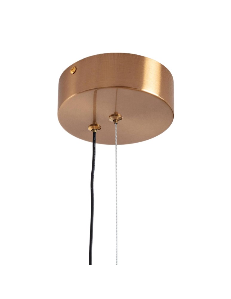 Abruzzo Lampa Wisząca Liniowa Szklana Złota 73cm 10W Cavolo ABR-LWLCAV-10W