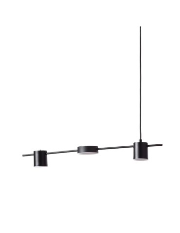 Abruzzo Lampa Wisząca Liniowa Czarna 75cm 18W Gamorra ABR-LWL-GAM18W-C - produkt 2