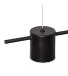 Pendant lamps - Abruzzo Linear Pendant Lamp Black 75cm 18W Gamorra ABR-LWL-GAM18W-C. - product 5