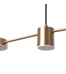 Abruzzo Lampa Wisząca Liniowa 75cm 18W Złota Gamorra ABR-LWL-GAM18W-Z
